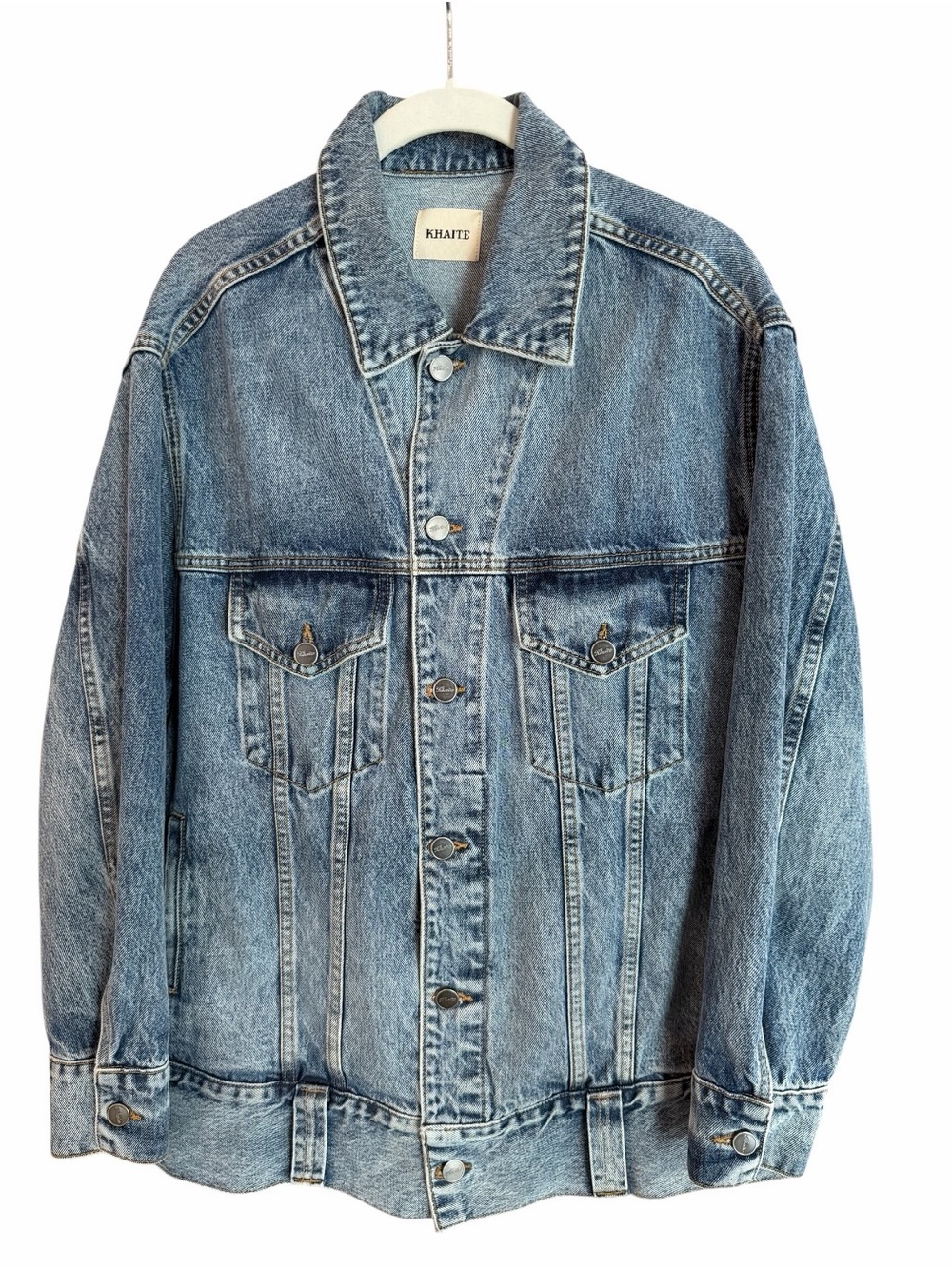Khaite Grizzo Denim Jacket XS